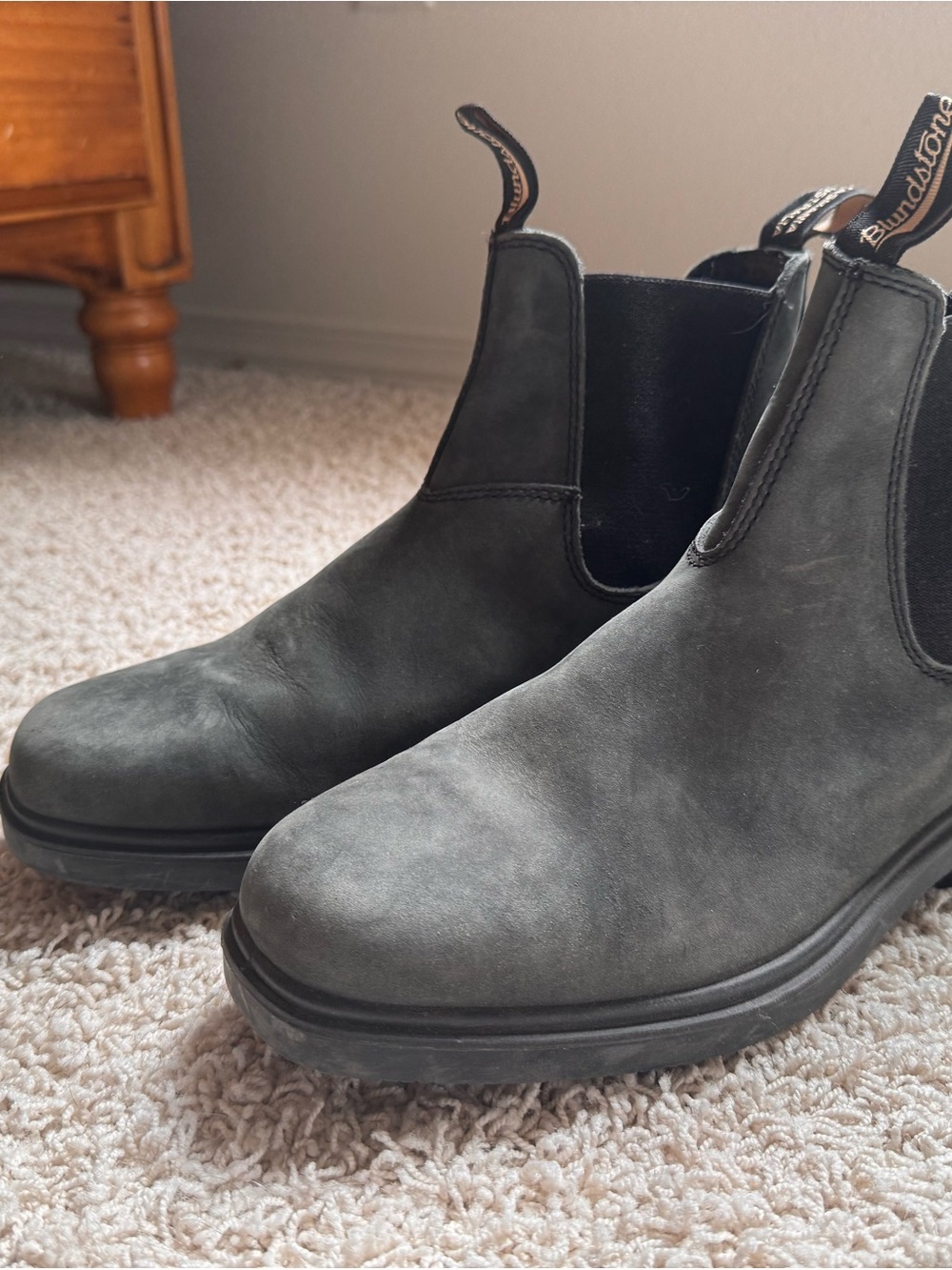 Blundstone Dress Boots #1308 Rustic Black NWOT